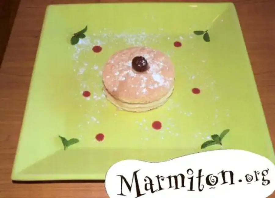 Millefeuille aux griottines