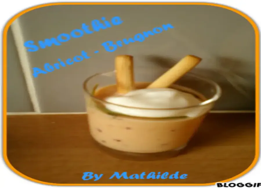 Smoothie abricot-brugnon