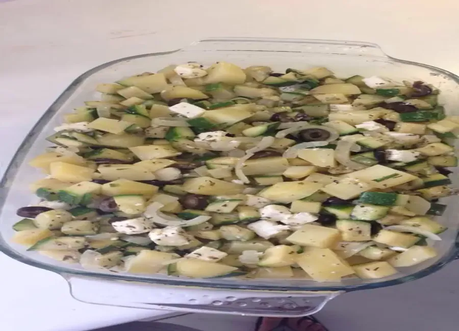Gratin de légumes à la grecque