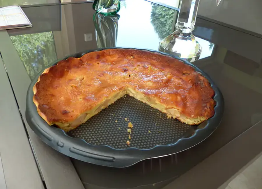 Tarte rapide aux fruits (sans pâte)
