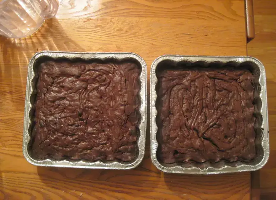 Brownies à la poudre de cacao
