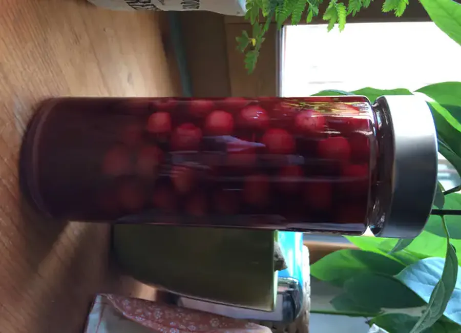 Griottes à l'alcool