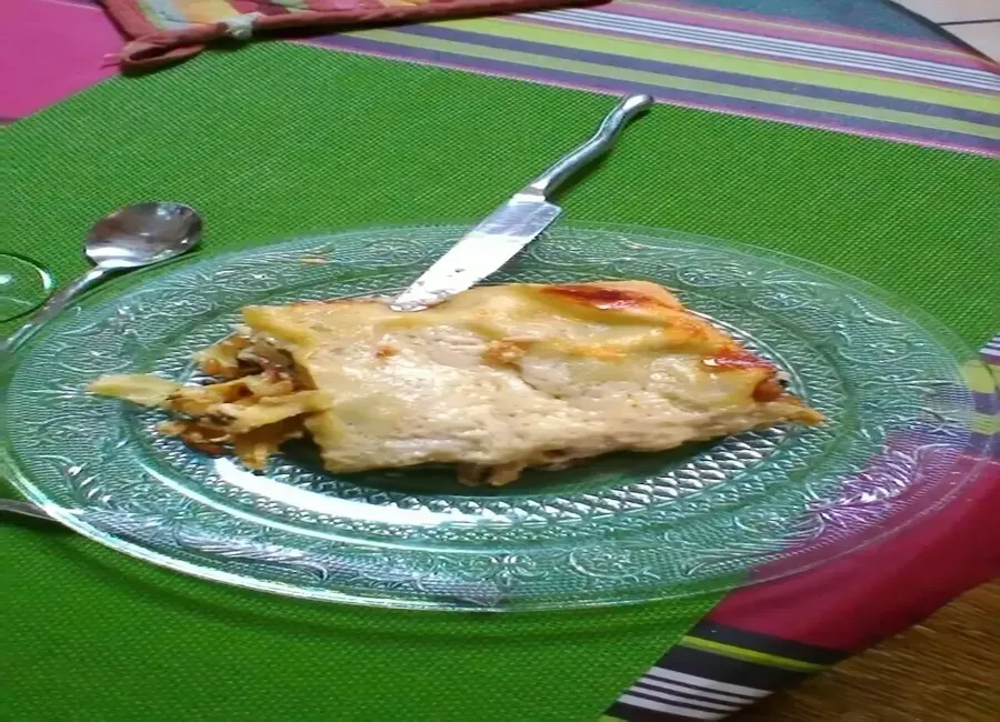 Lasagnes aux épinards et à la ricotta