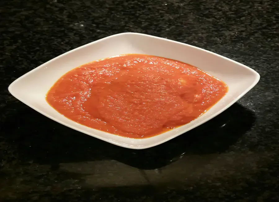 Scampis à la méridionale (sauce tomate)