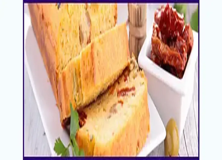 Cake aux légumes d'été et fromage de chèvre
