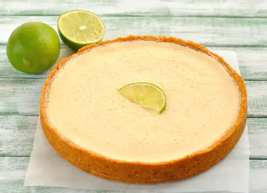 Tarte au citron vert légère