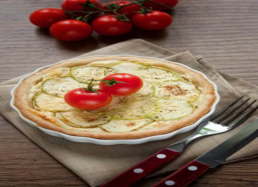 Tarte courgette - ricotta