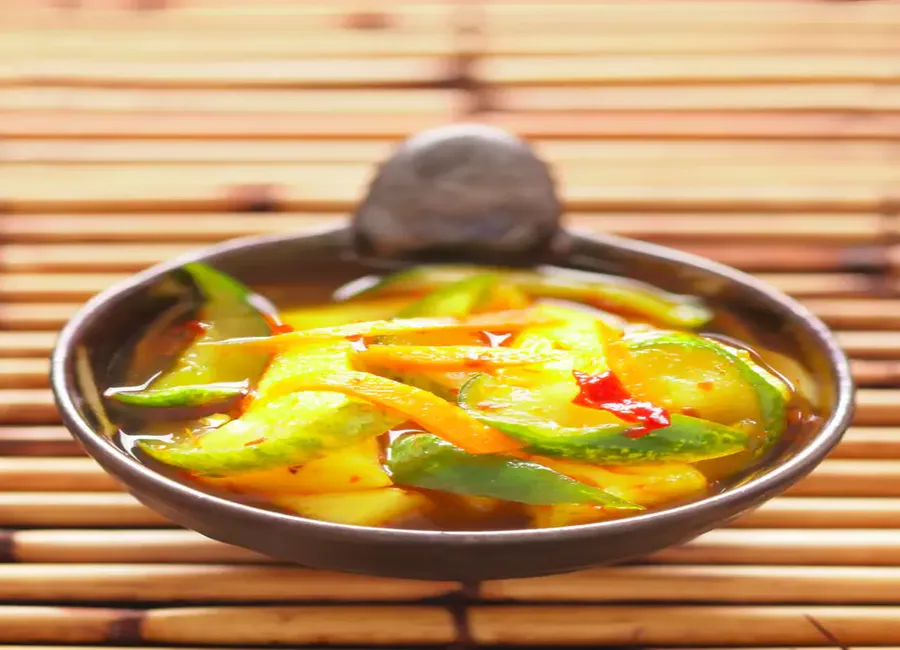 Achards de légumes