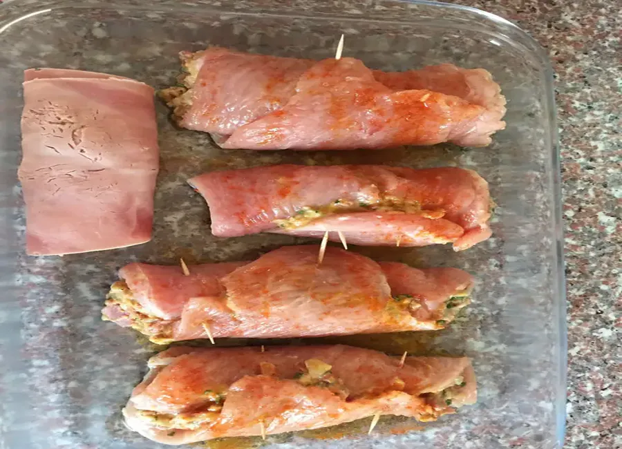 Roulé de dinde aux herbes