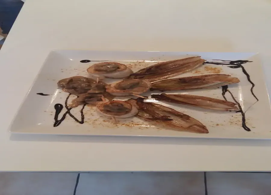Sole aux rognons sur son lit d'endives