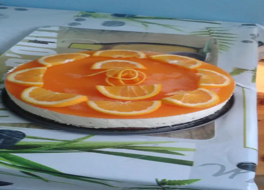 Bavarois à l'orange