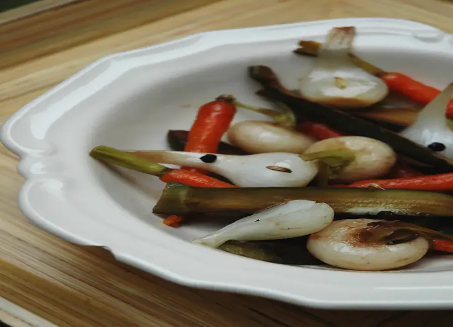 Marmite de légumes nouveaux glacés