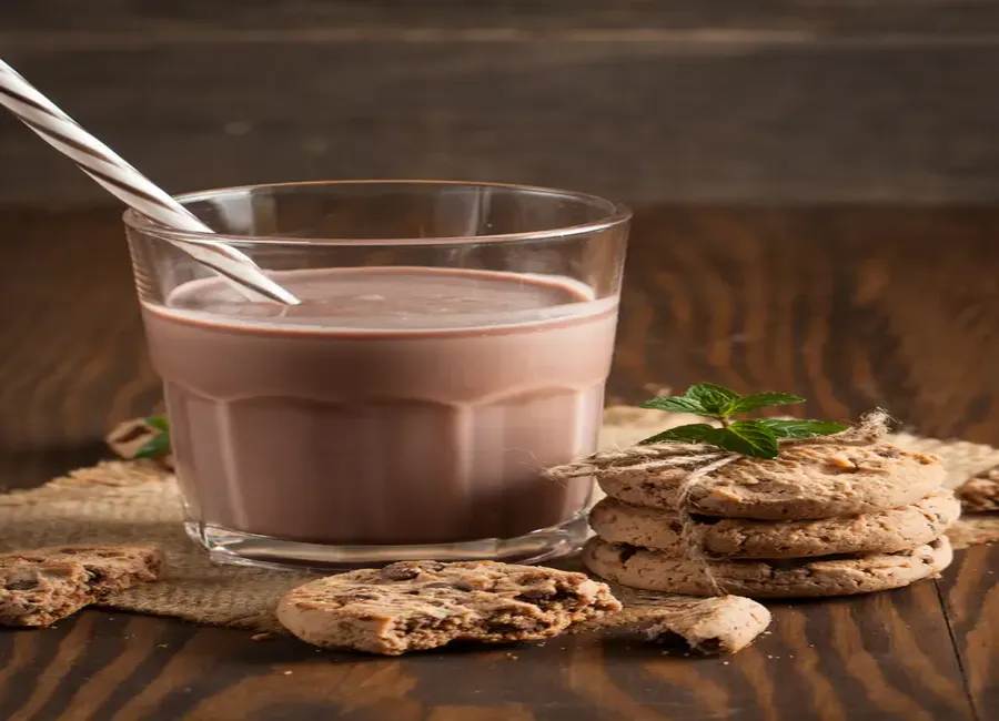 Café frappé au chocolat