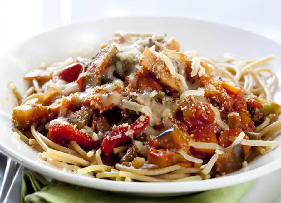 Ratatouille parmesane
