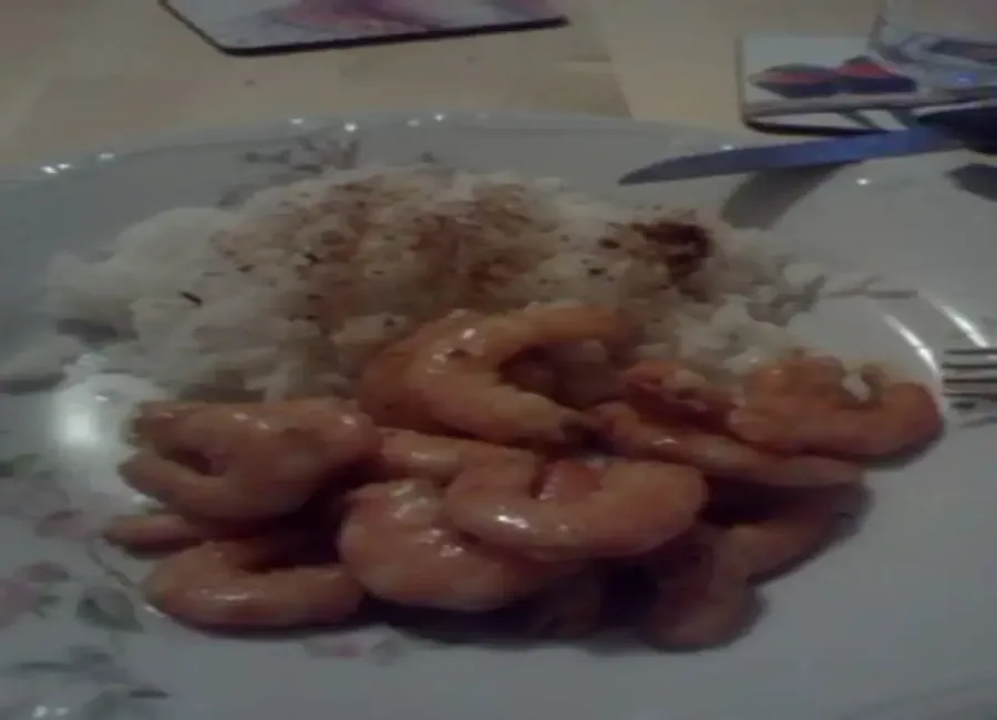 Marinade de crevettes rose au paprika