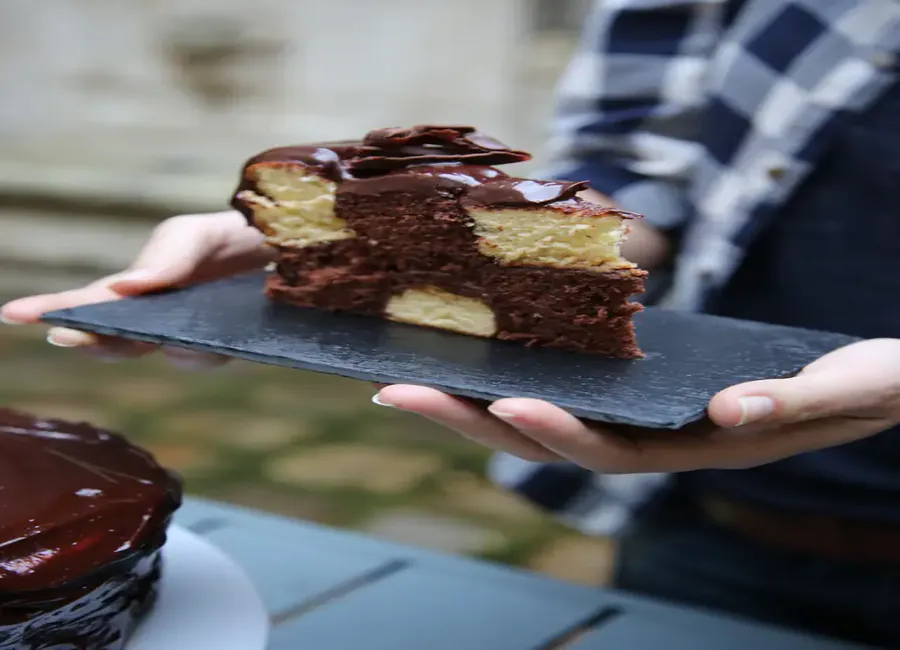 Gâteau damier
