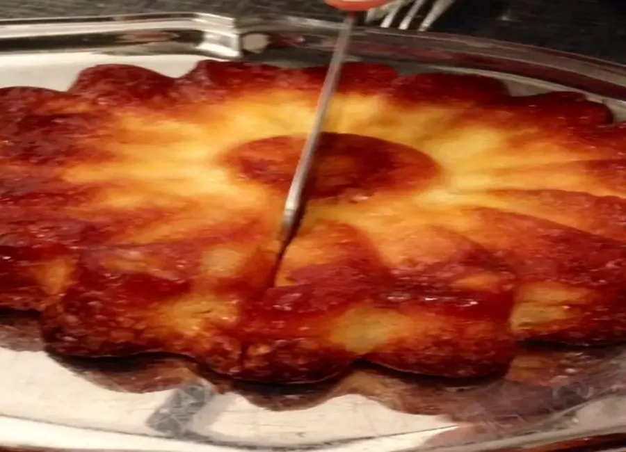 Dessert aérien aux pommes
