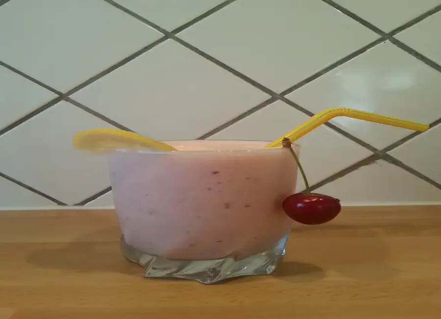 Milk-shake fruité sans sucre