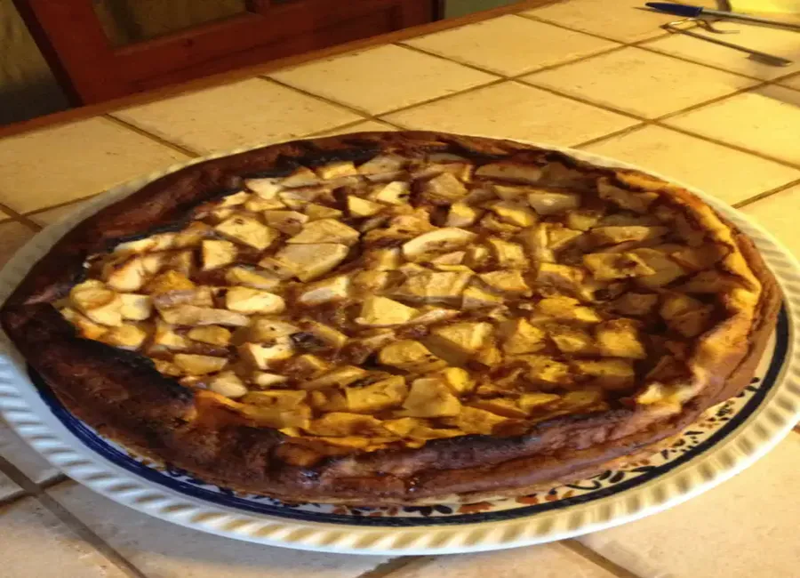 Mini clafoutis pommes-cannelle-choco-fondant
