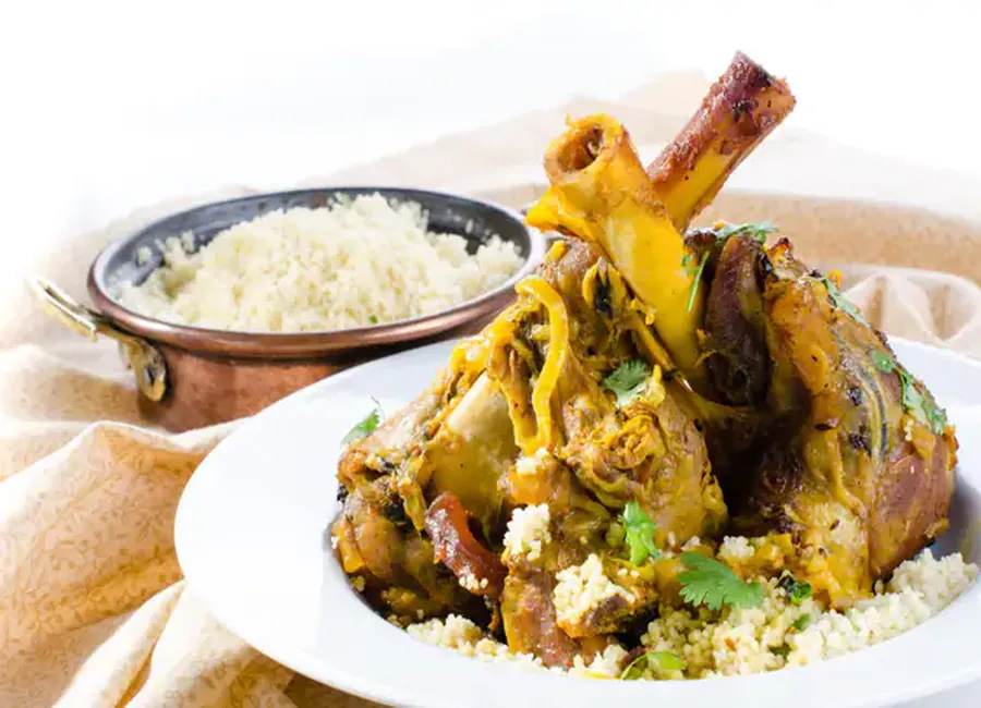 Gigot à la marocaine façon méchoui