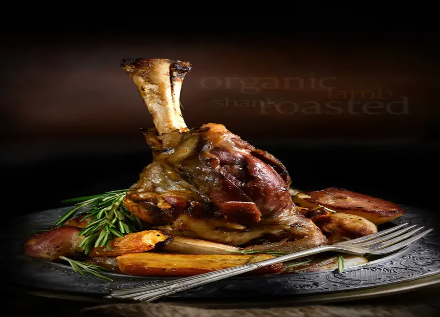 Gigot d'agneau braisé sucré salé