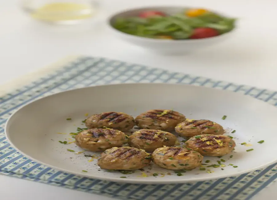 Boulettes croustillantes au thon et aux anchois