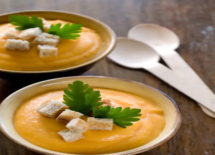 Soupe 3c - courge, carotte, coco