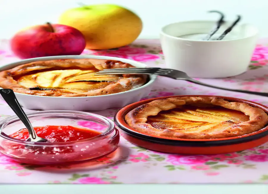 Tarte fine ou tarte sèche aux pommes