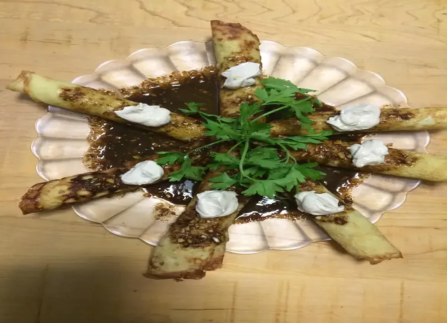Crêpes balinaises au lait de coco