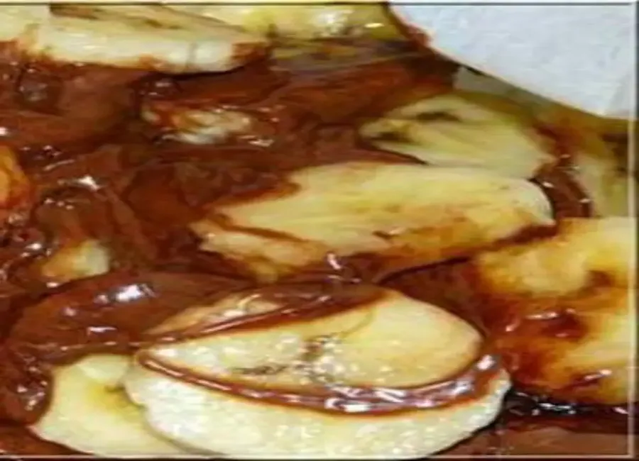 Banane au nutella