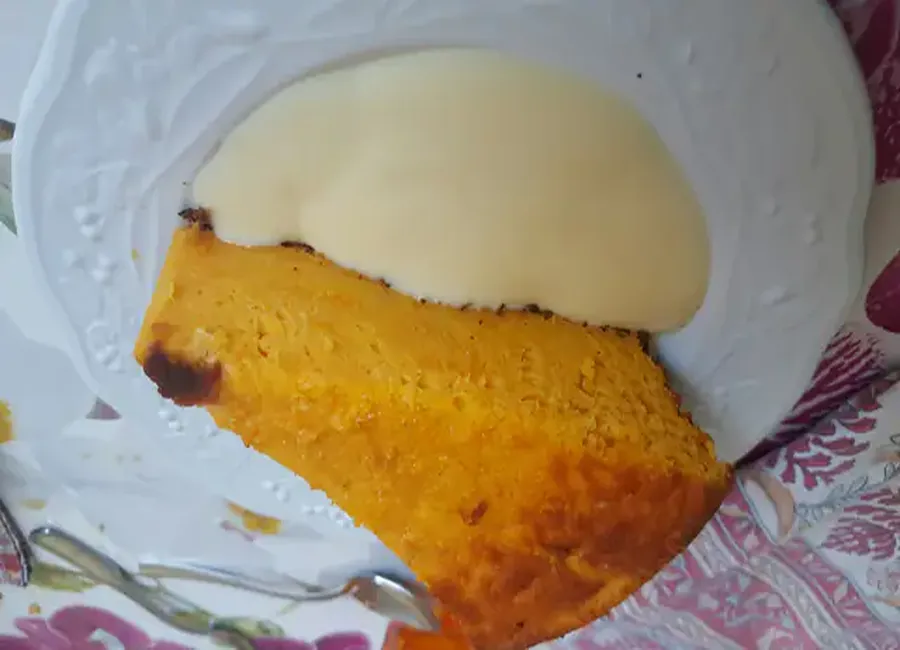Gâteau fondant au potiron