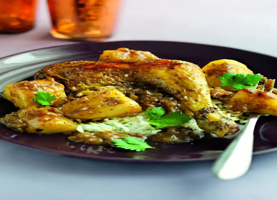 Colombo de poulet rapide