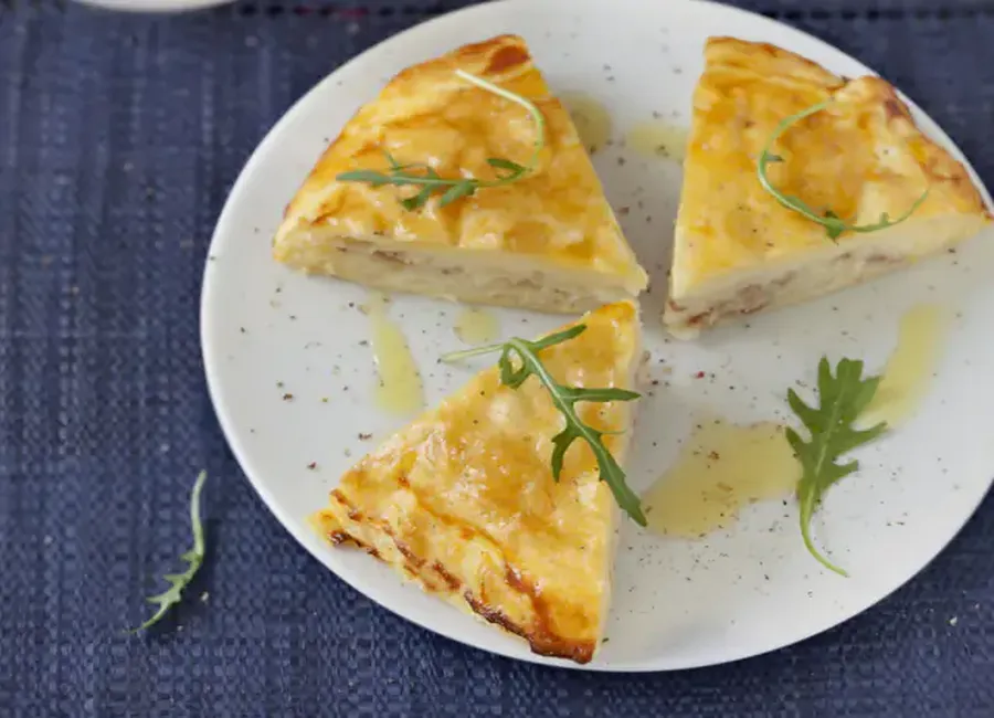 Tourte à la tomme de savoie