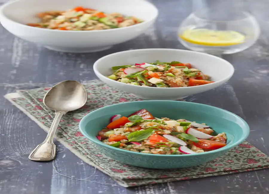 Taboulé bio au quinoa et tofu