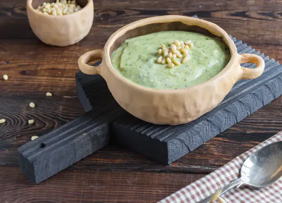 Crème de courgettes