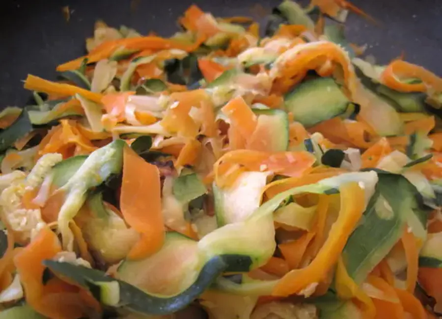 Méli-mélo de courgettes-carottes