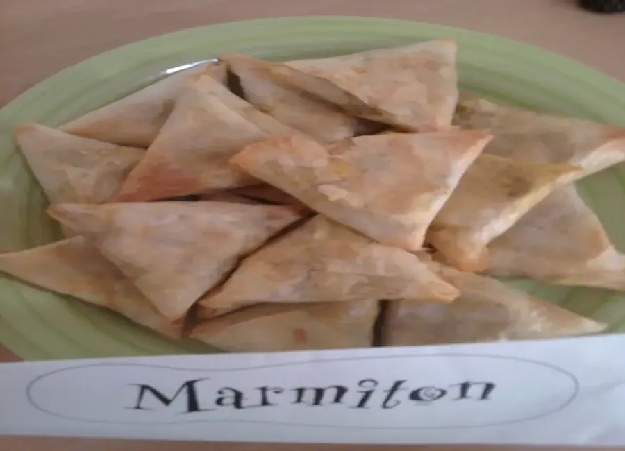 Samossas de porc au curry