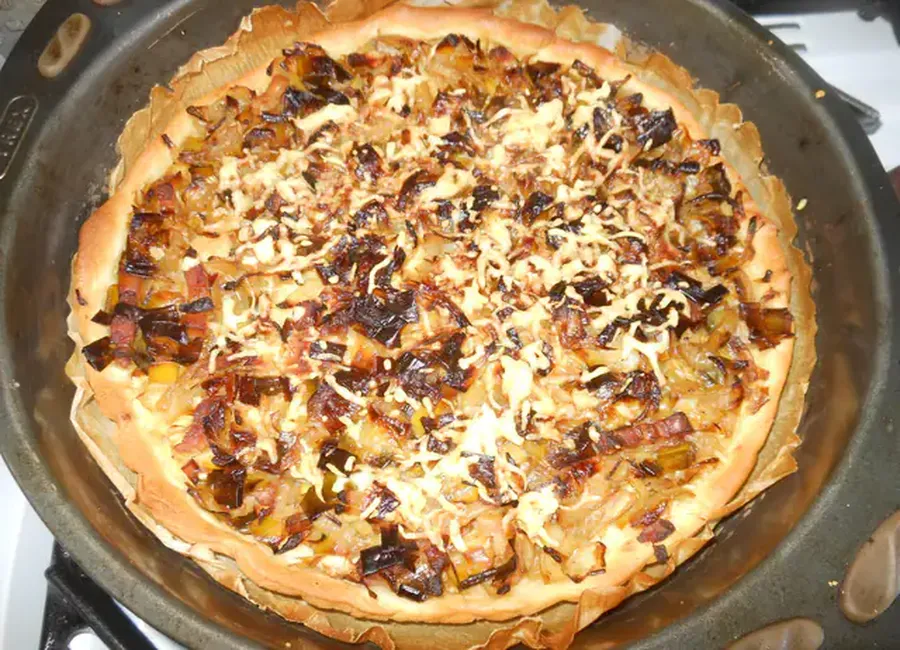 Pissaladiere au boursin