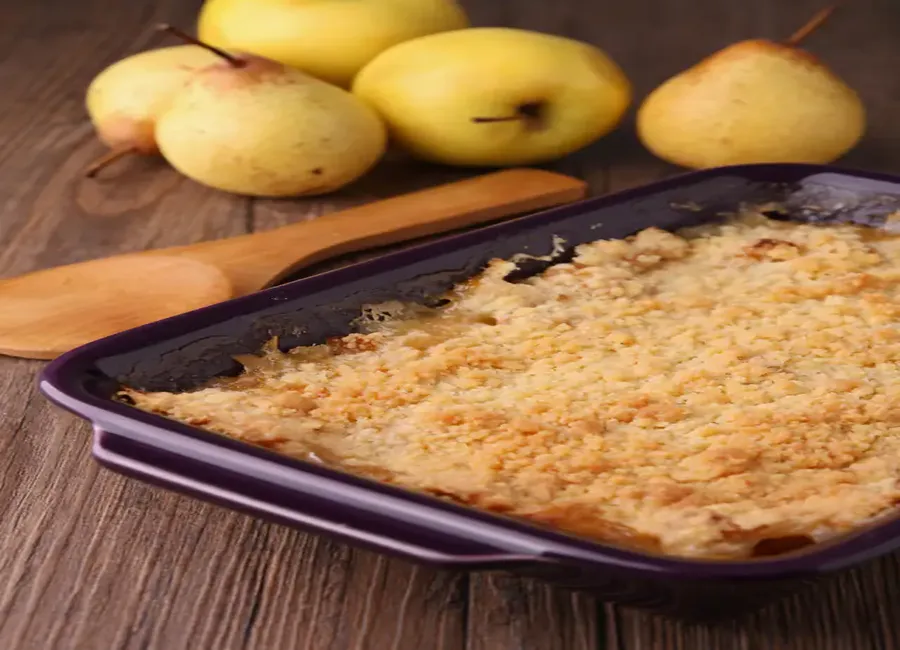Crumble pommes-poires