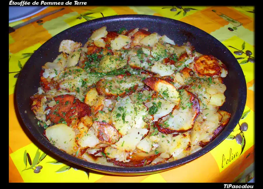 Étouffée de pommes de terre