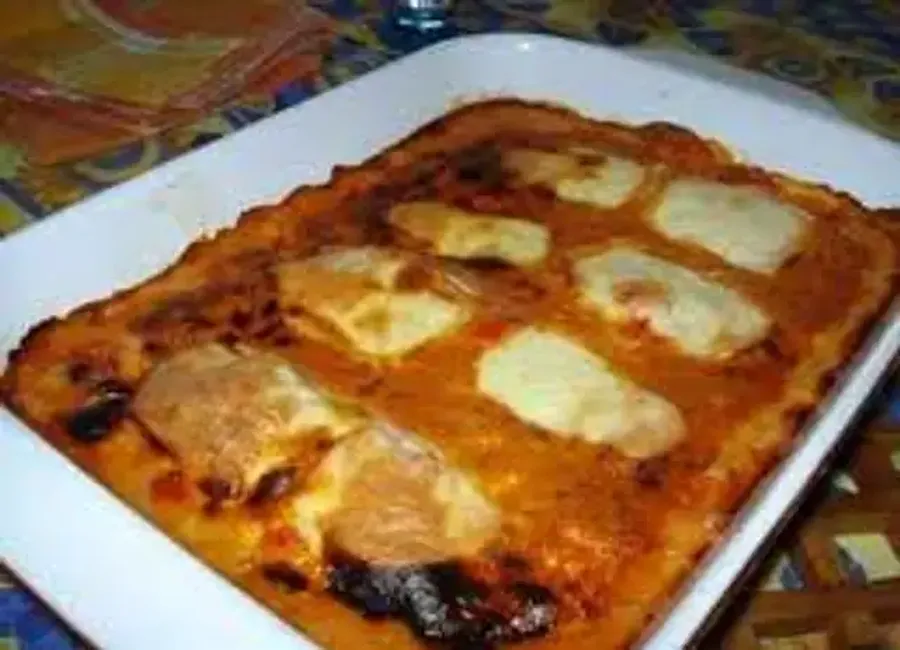 Gratin de poulet à la mozzarella