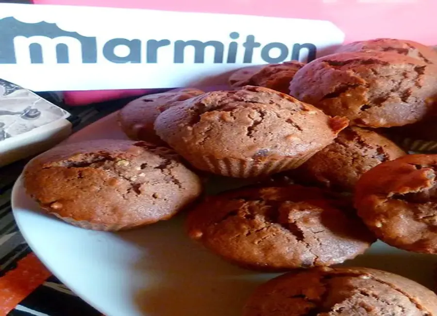 Muffins cacao-noisette