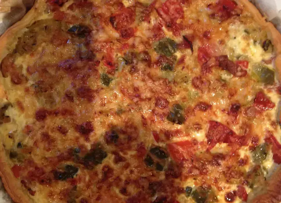 Tarte ensoleillée