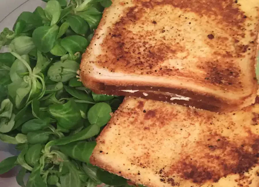 Croque saumon