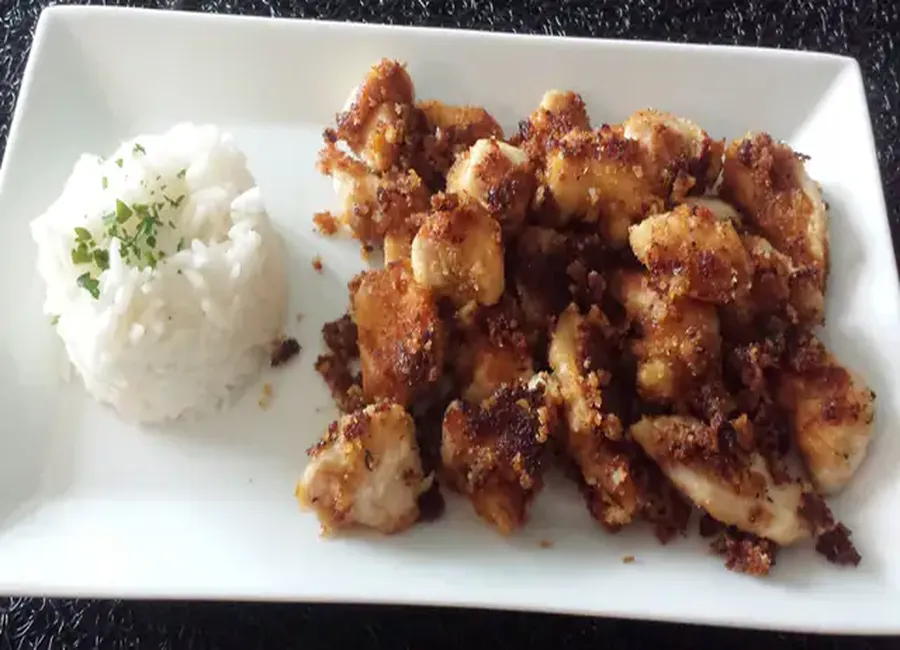 Bouchées croustillantes de poulet