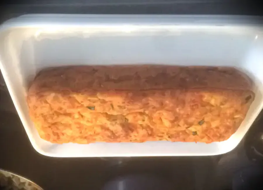 Cake courgettes/tomates/chèvre