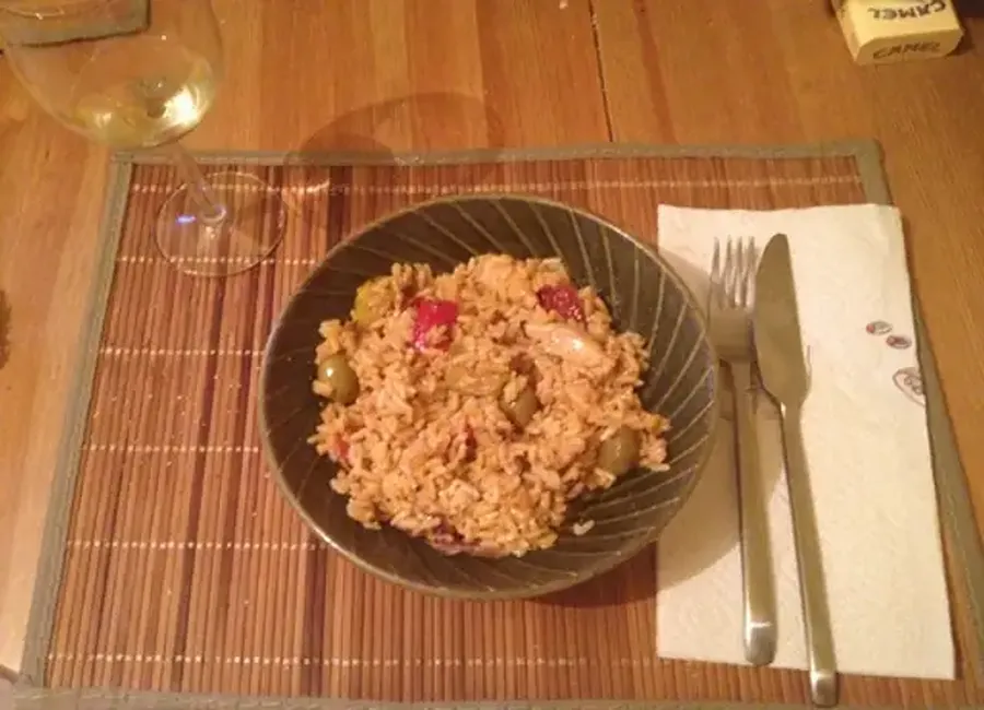 Wok de poulet aux légumes