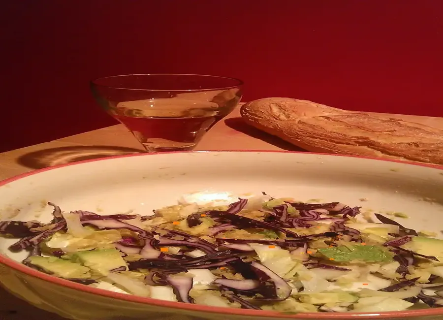 Salade de crudités vitaminée