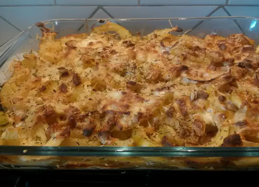 Gratin de courgettes au crottin de chavignol