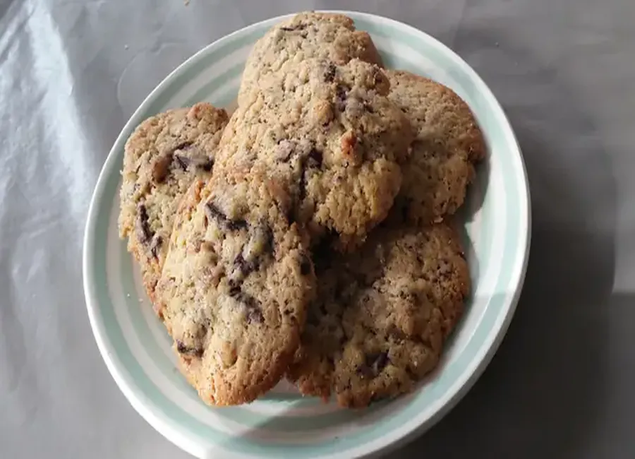 Cookies moelleux chocolat noix de pécan